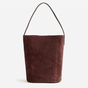 J. Crew Brown Suede Shoulder Bag